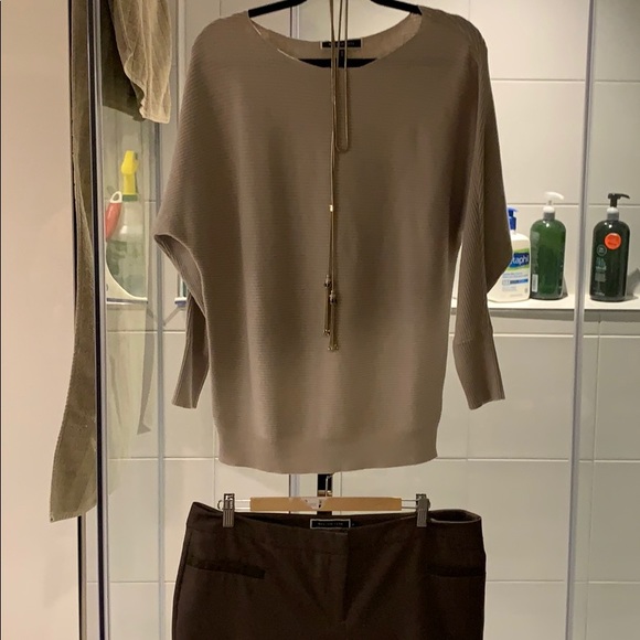 Taupe slacks - Picture 2 of 2